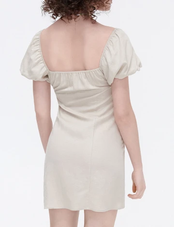 Rochie scurta CROPP, bej