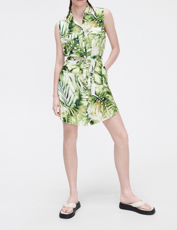 Rochie CROPP, verde, XS