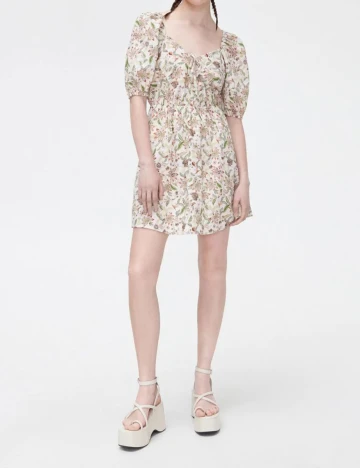 Rochie scurta CROPP, crem