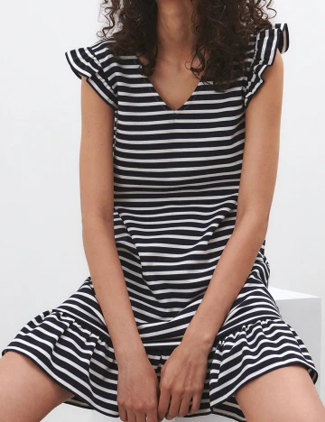 Rochie scurta Reserved, bleumarin