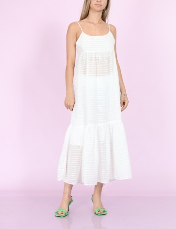 Rochie medie Reserved, alb