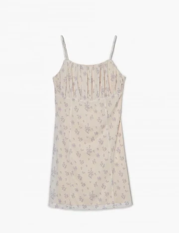 Rochie scurta CROPP, bej
