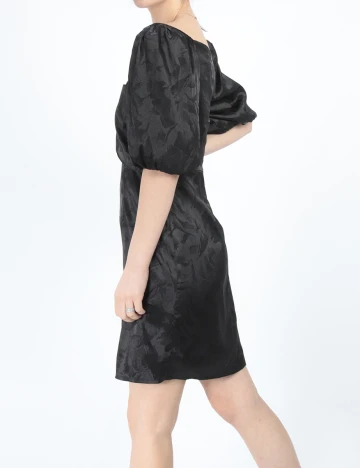 Rochie scurta BUBBLEROOM, negru