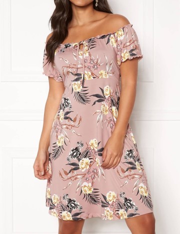 Rochie scurta Happy Holly, roz, 32/34
