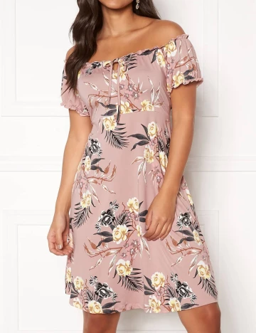 Rochie scurta Happy Holly, roz