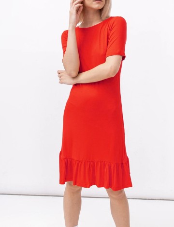 Rochie scurta Vila, rosu, S