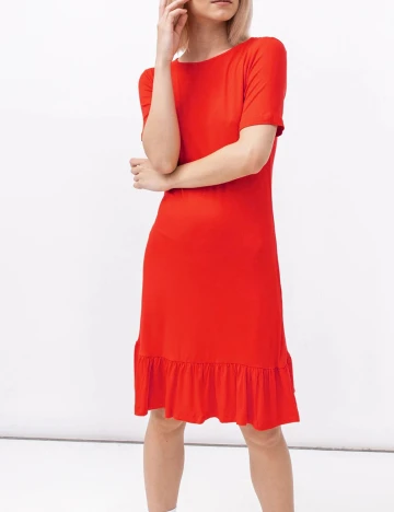 Rochie scurta Vila, rosu
