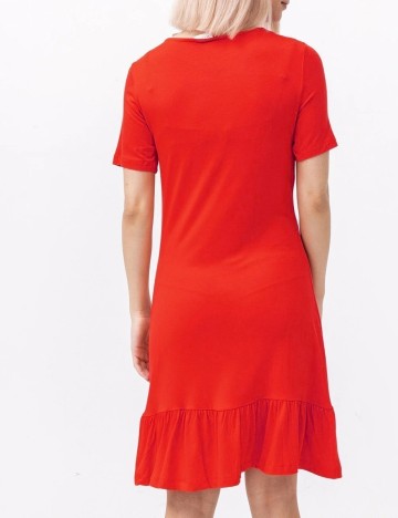 Rochie scurta Vila, rosu