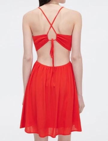 Rochie scurta CROPP, portocaliu