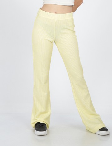 Pantaloni Vero Moda, galben, M