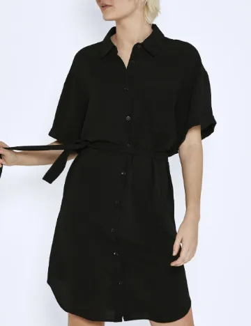 Rochie scurta Noisy May, negru Negru