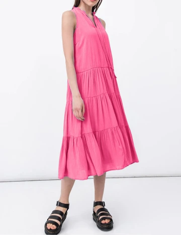 Rochie medie Y.A.S, roz Roz