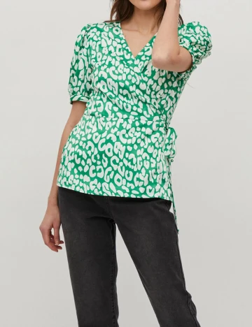 Bluza Vila, verde