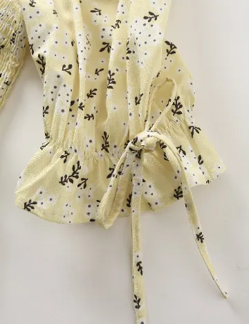 Rochie scurta SHEIN, galben