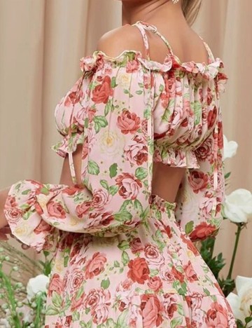 Top SHEIN, floral