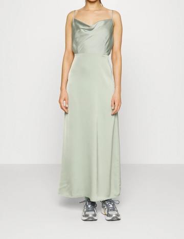 Rochie lunga Vila, verde
