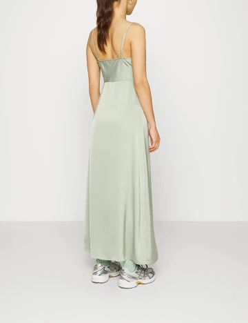 Rochie lunga Vila, verde