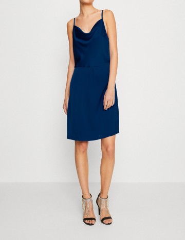 Rochie scurta Vila, bleumarin, 34