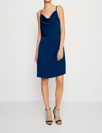 Rochie scurta Vila, bleumarin