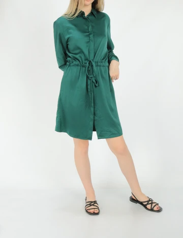 Rochie scurta BUBBLEROOM, verde