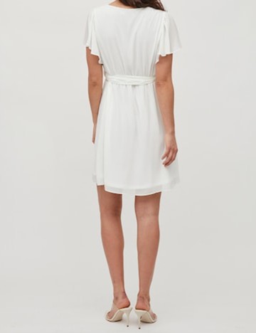 Rochie scurta Vila, alb
