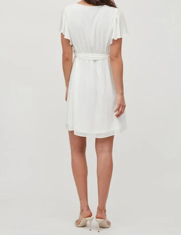 Rochie scurta Vila, alb