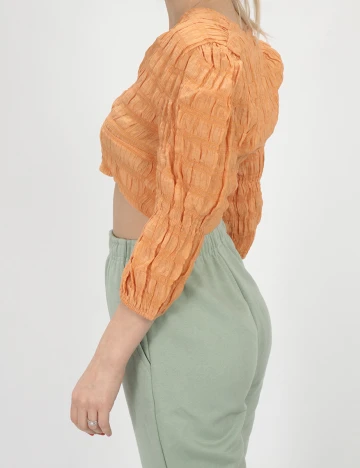 Top SHEIN, portocaliu
