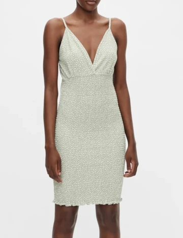 Rochie scurta Object, verde