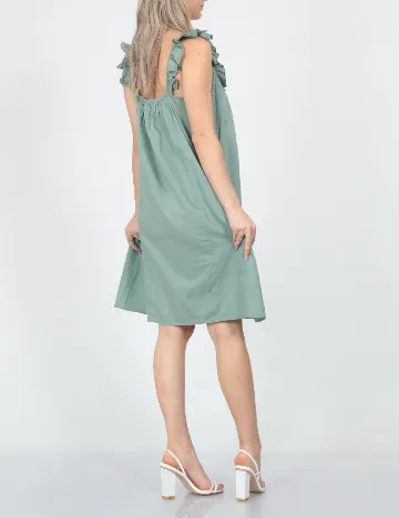 Rochie scurta Jacqueline de Yong, verde