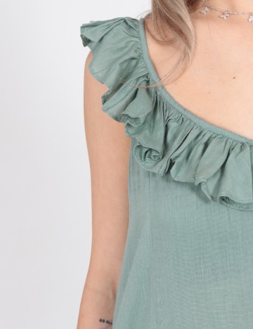 Rochie scurta Jacqueline de Yong, verde