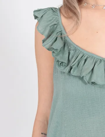 Rochie scurta Jacqueline de Yong, verde