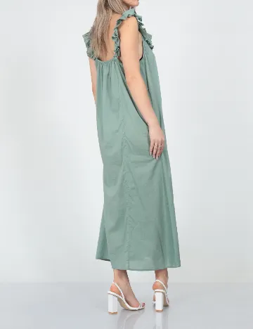 Rochie medie Jacqueline de Yong, verde
