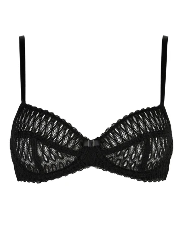 Sutien Aura Spotlight Triumph, negru Negru