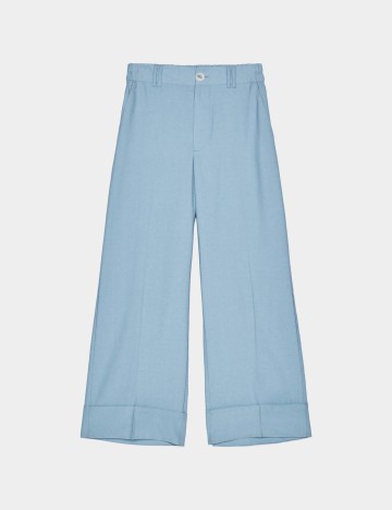 Pantaloni Bershka, albastru