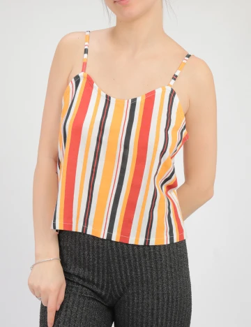 Top CROPP, mix culori