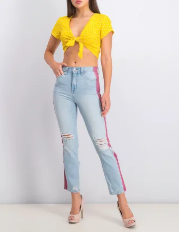 Top CROPP, galben