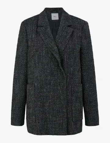Sacou Oversize s.Oliver, negru
