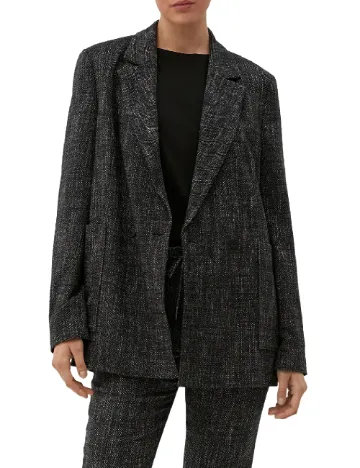 Sacou Oversize s.Oliver, negru