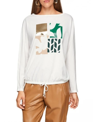 Bluza s.Oliver, alb