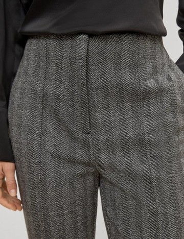 Pantaloni Comma, gri