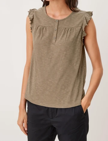 Bluza s.Oliver, kaki Verde