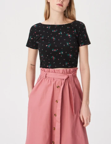 Top Sinsay, negru