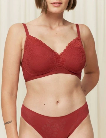 Bustiera Fit Smart Triumph, caramiziu