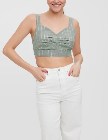 Top Vero Moda, verde