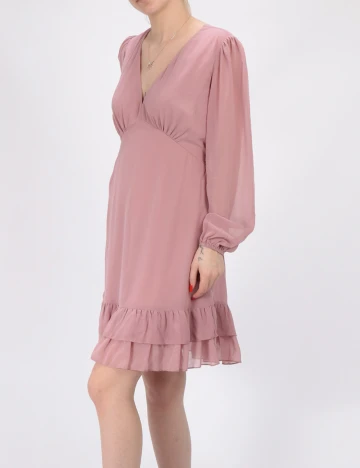 Rochie scurta Chiara Forthi, roz