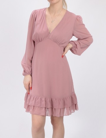 Rochie scurta Chiara Forthi, roz
