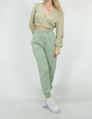 Top SHEIN, verde