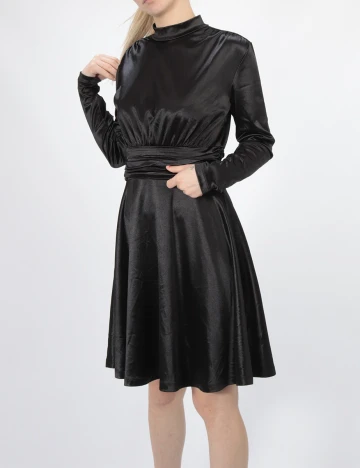 Rochie scurta BUBBLEROOM, negru