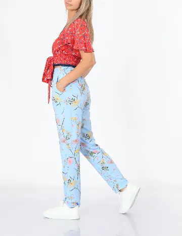 Pantaloni Vero Moda, albastru