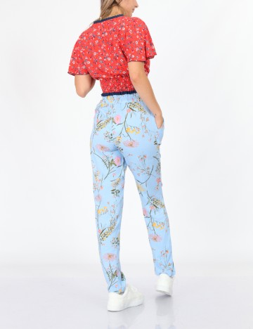 Pantaloni Vero Moda, albastru